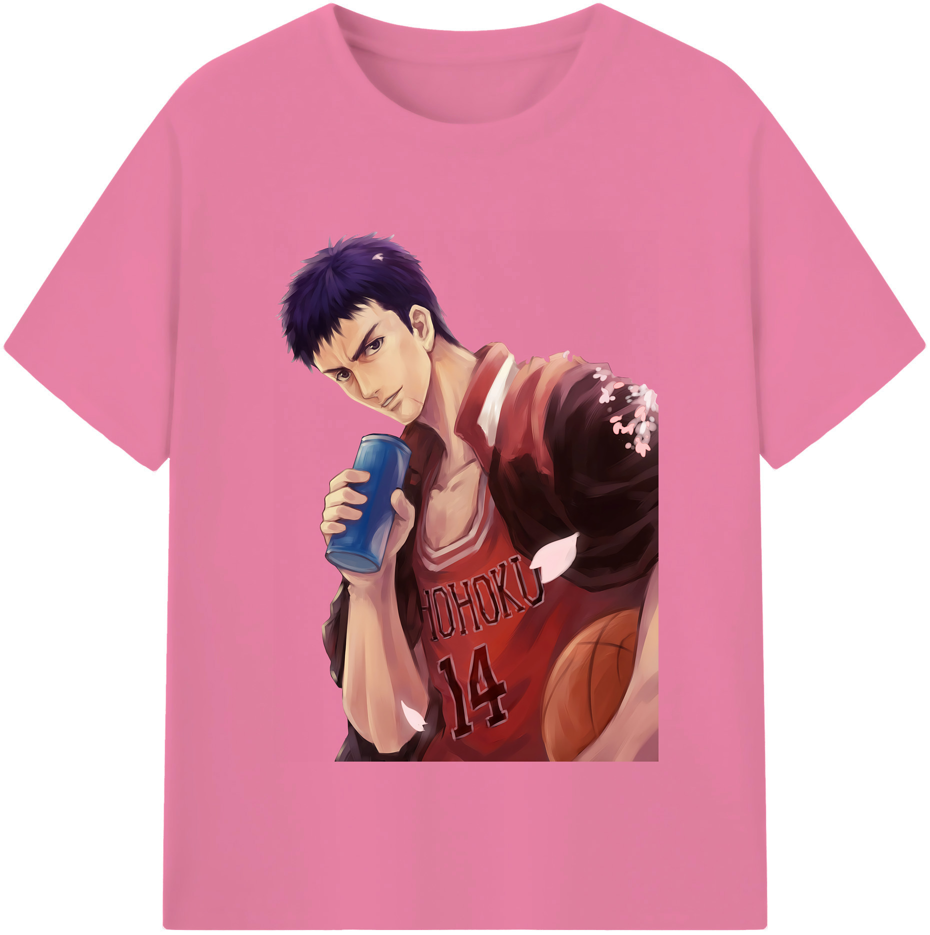 （画像用） SLAM DUNK／スラムダンク 綿100％半袖Tシャツ（フロントプリント）